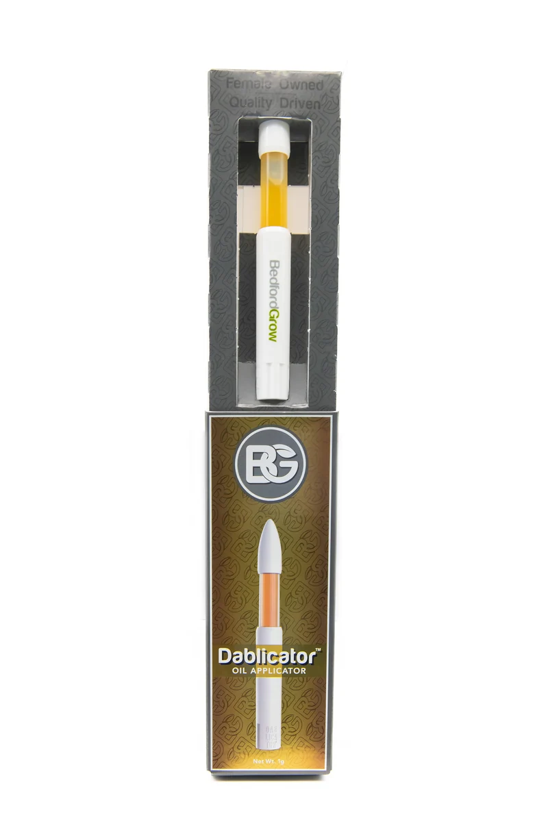 Bedford Grow Dablicator packaging and applicator