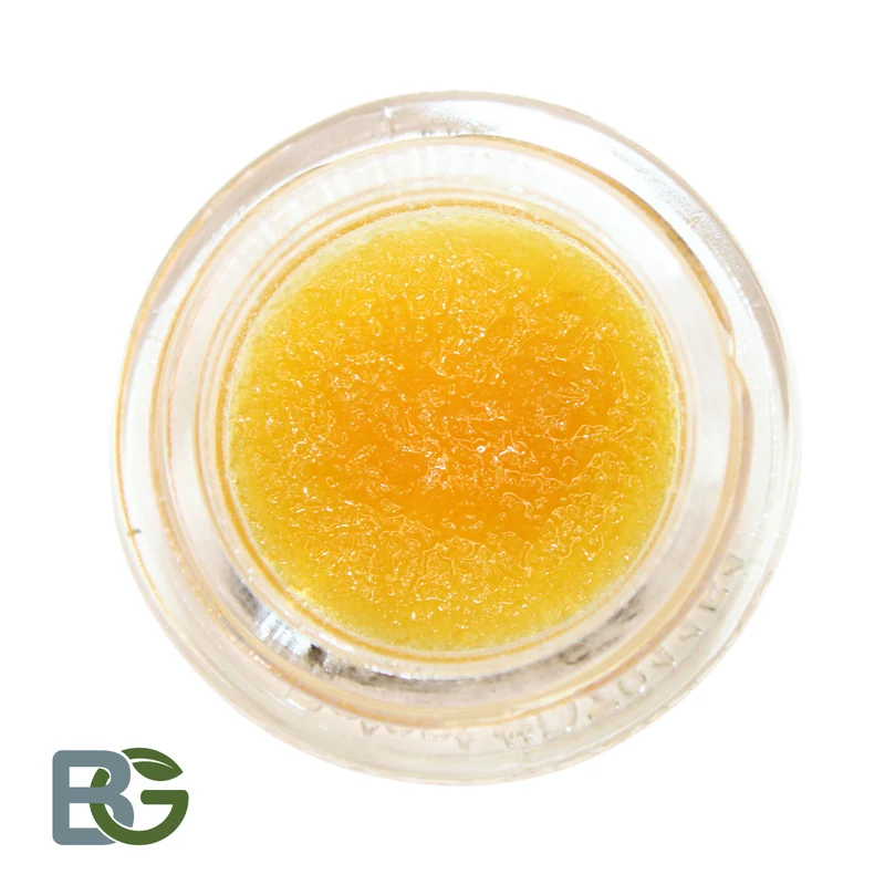 Bedford Grow Live Resin in an open jar